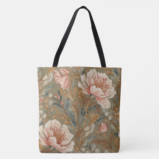 Blumen, Vintage, Prächtige Gartenblüten (Vorderseite)