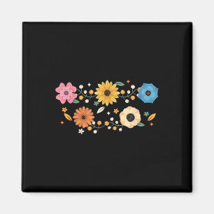 Blumen Vintage _ Sommer Frühling _ Natur Florist Magnet