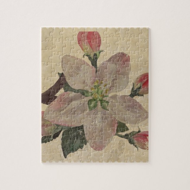 Blumen: Vintages Puzzle (Vertikal)