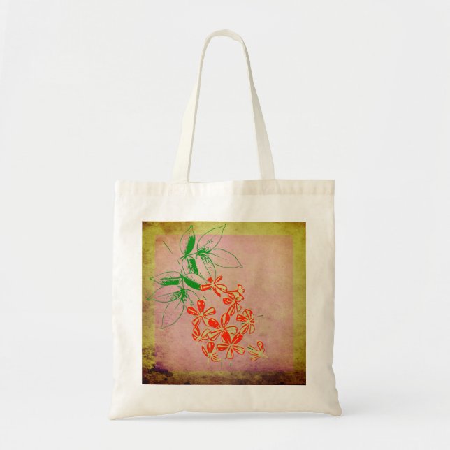 Blumen vom atlantischen Wald Tragetasche (Vorne)