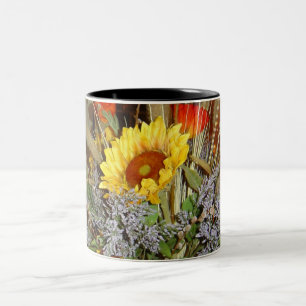 Blumen von Toskana Zweifarbige Tasse