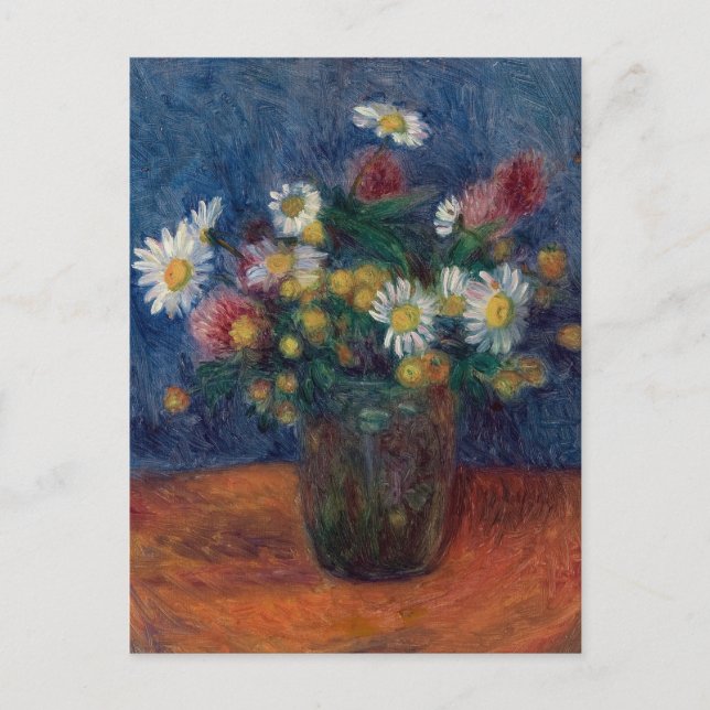 Blumen von William James Glackens Postkarte (Vorderseite)