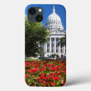 Blumen vor dem State Capitol Gebäude Case-Mate iPhone Hülle