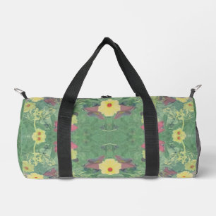 Blumen-Wald-Boden-Druck-Cut-Sew-Tasche Duffle Bag