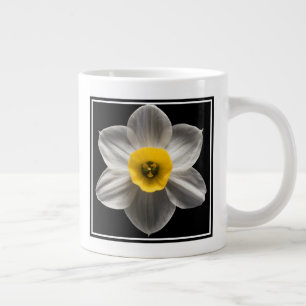Blumen   Weiße affodische Blume Jumbo-Tasse