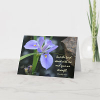 Blumen werden gut; Schrift Verse über Gottes Stärk