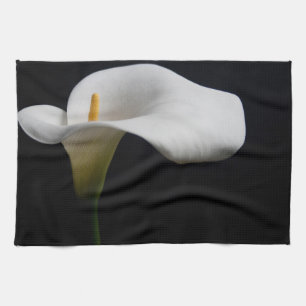 Blumen   White Calla Lily Geschirrtuch