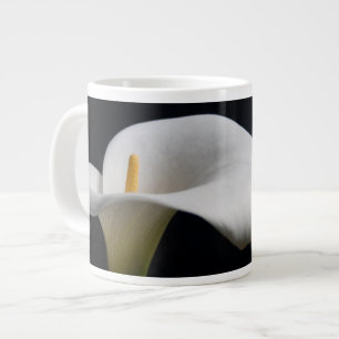 Blumen   White Calla Lily Jumbo-Tasse