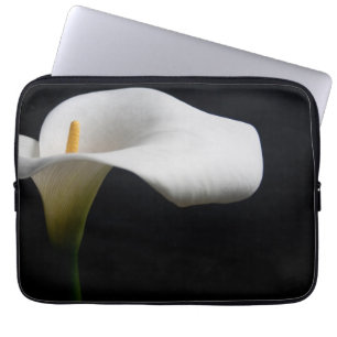Blumen   White Calla Lily Laptopschutzhülle