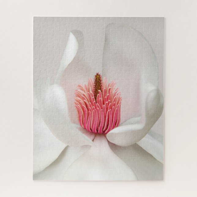 Blumen | White Magnolia Puzzle (Vertikal)