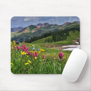 Blumen   Wildblumen Durango, Colorado Mousepad