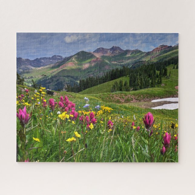 Blumen | Wildblumen Durango, Colorado Puzzle (Horizontal)