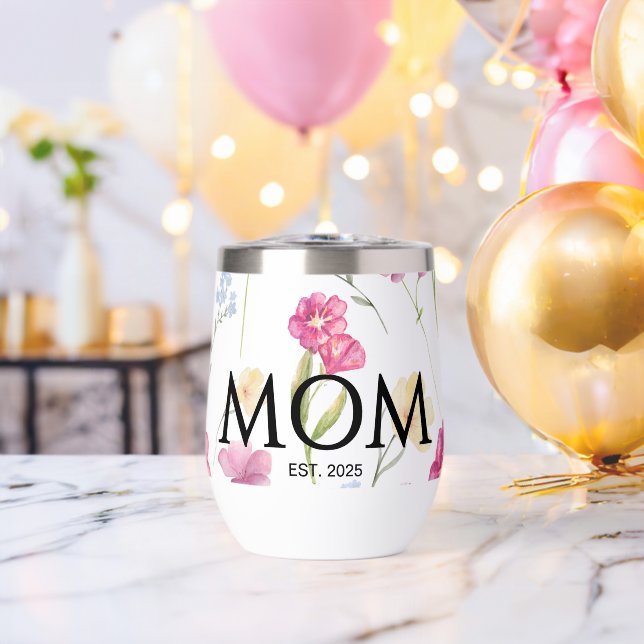 Blumen-Wildblumen-Geschenk für neue Mütter - Mama  (Junggesellenabschied (gedreht))