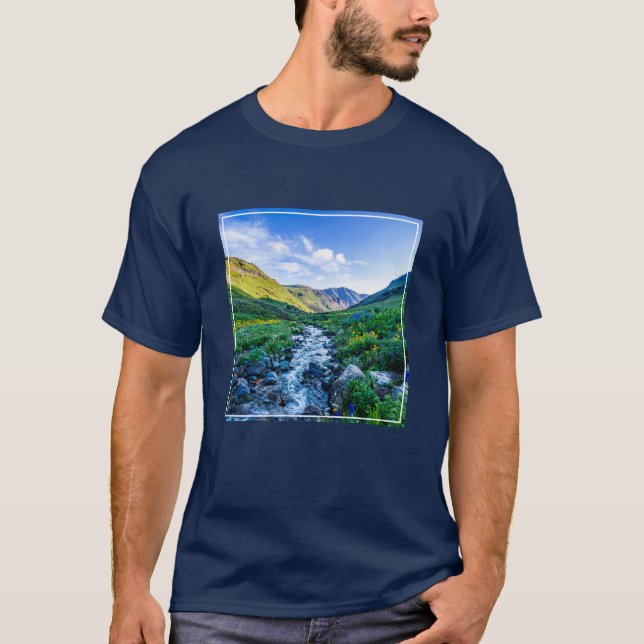 Blumen | Wildblumen in Colorado T-Shirt (Vorderseite)
