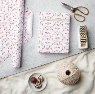 Blumen-Wildblumen-Mama Etabliert Geschenkpapier