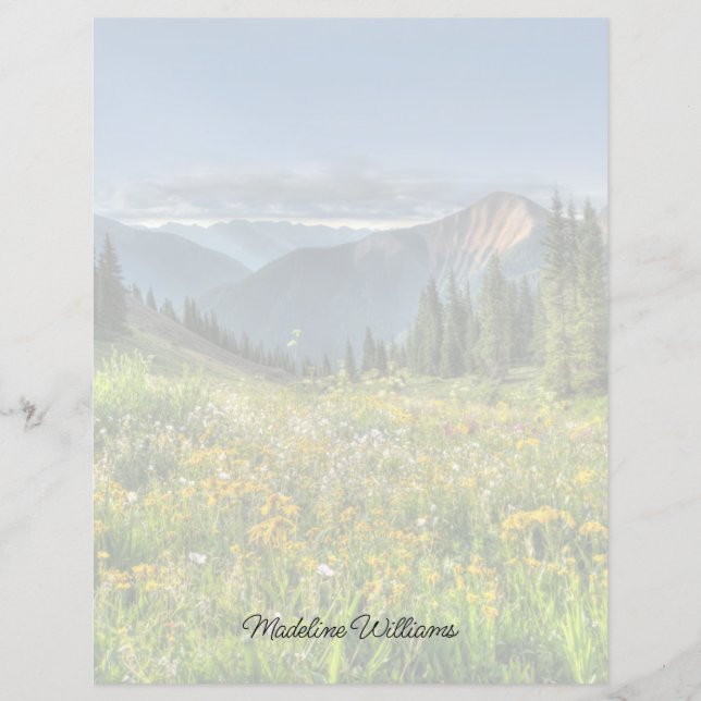 Blumen | Wildblumen Silverton Colorado (Vorderseite)