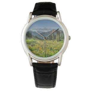 Blumen   Wildblumen Silverton Colorado Armbanduhr
