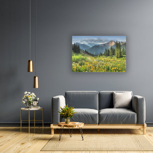 Blumen   Wildblumen Silverton Colorado Leinwanddruck