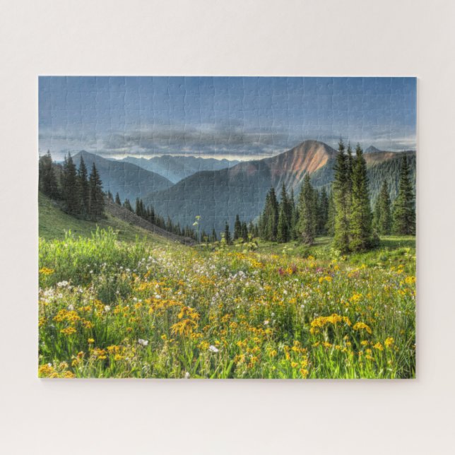 Blumen | Wildblumen Silverton Colorado Puzzle (Horizontal)
