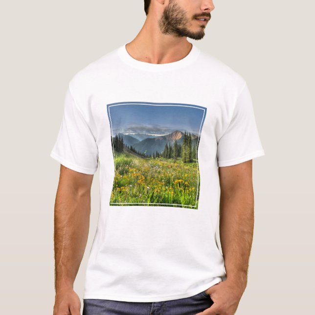 Blumen | Wildblumen Silverton Colorado T-Shirt (Vorderseite)