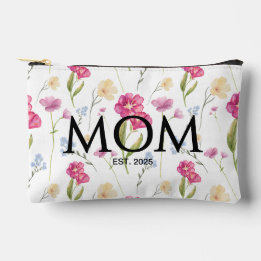 Blumen Wilde Blumen Geschenk für neue Mutter Mutte Zubehörtasche