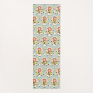Blumen-Yoga-Matte Sonnenaufgang Yogamatte