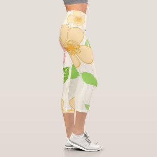 Blumen   Zazzle_Growshop. Capri Leggings