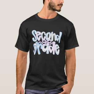 Blumen-Zweitklässler-Coquette-Schleife 2. Klasse L T-Shirt