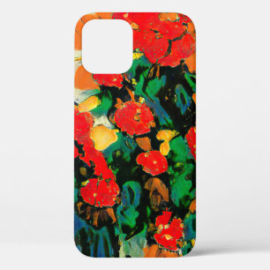 Blumenabstraktion basierend auf den Werken von Van Case-Mate iPhone Hülle