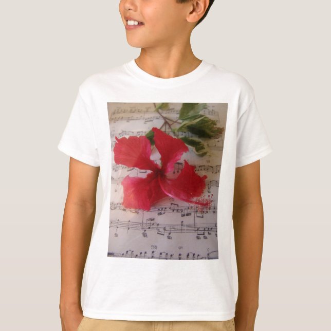Blumenanmerkungen T-Shirt (Vorderseite)