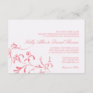 Blumenanmut  lppi der Hochzeits-Einladungs-  Einladung