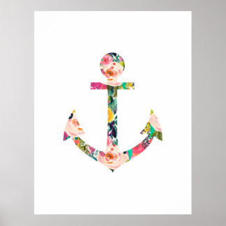 Blumenanstrich Kinderzimmer Poster