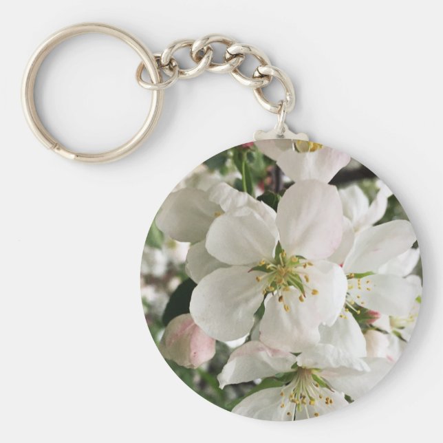 Blumenapfel Schlüsselanhänger (Vorne)