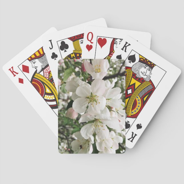Blumenapfel Spielkarten (Rückseite)