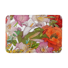 Blumenästhesie Badematte