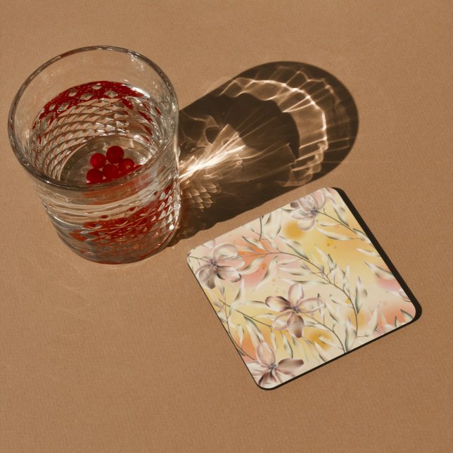 Blumenästhesie Getränkeuntersetzer (Von Creator hochgeladen)