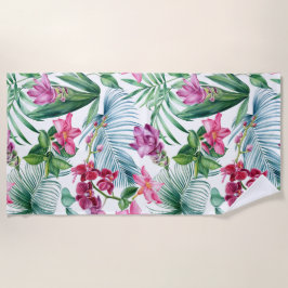 Blumenästhesie Strandtuch