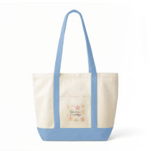 Blumenästhetik-Tasche | Hübsche hellblaue Tasche.