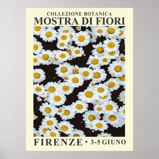 Blumenausstellung Nr. 5 Poster (Vorne)