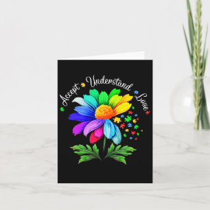 Blumenautismus Bewusstsein Daisy Blume für Mama Fr Karte