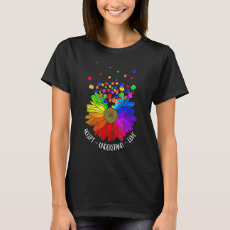Blumenautismus Bewusstsein Daisy Blume für Mama Fr T-Shirt