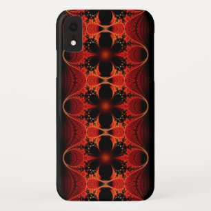 Blumenband-abstrakte Fraktal-Kunst Case-Mate iPhone Hülle