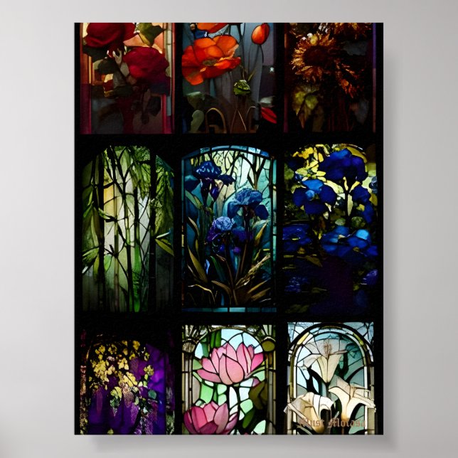 Blumenband Poster (Vorne)