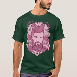 Blumenbär Rosa T-Shirt
