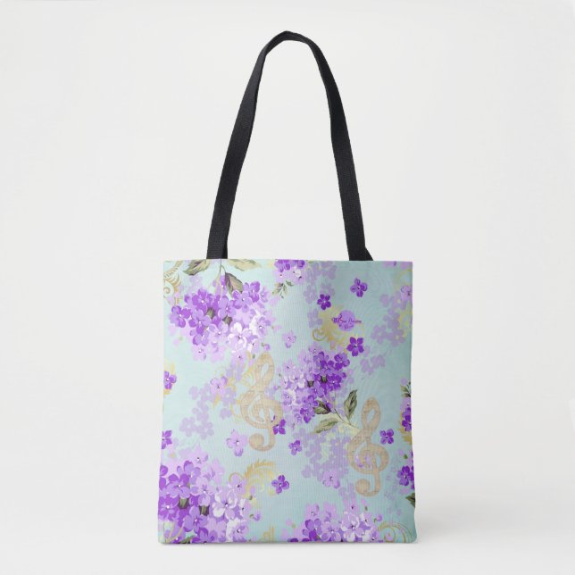Blumenbaum Clef Purple Blumen (Vorderseite)