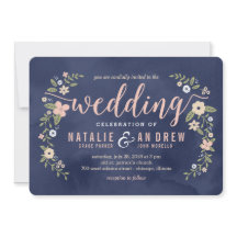 Blumenbeauty Editable Farbe Hochzeit Einladung