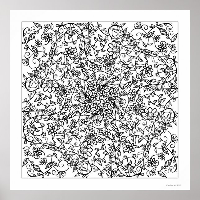 Blumenbeauty Sie Farbe Schöne große Poster (Vorne)