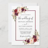 Blumenbecher-Rahmen für Hochzeiten