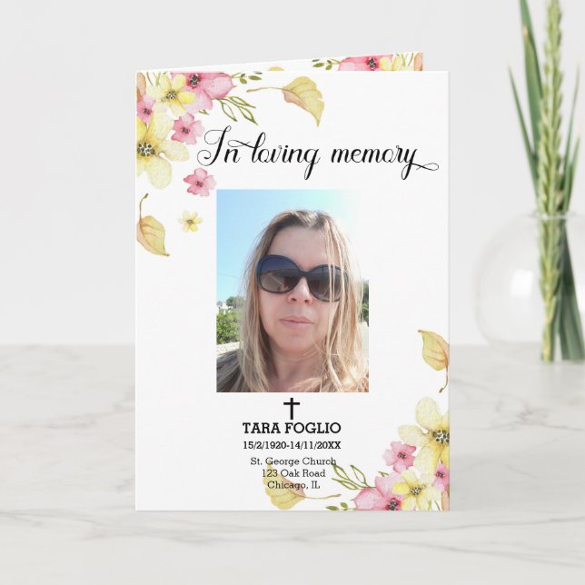 Blumenbeerungsprogramm Programm (Vorderseite)