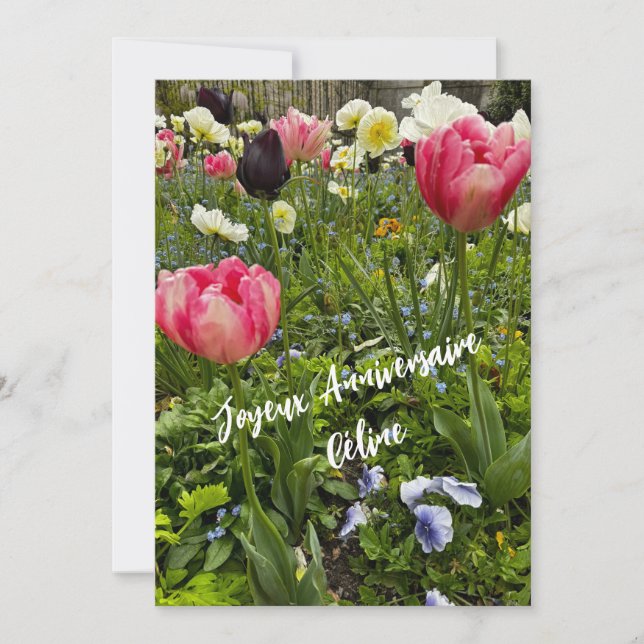 Blumenbeet (Vorderseite)